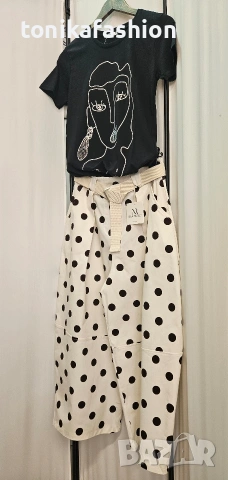 Панталон на точки, снимка 5 - Панталони - 54342094