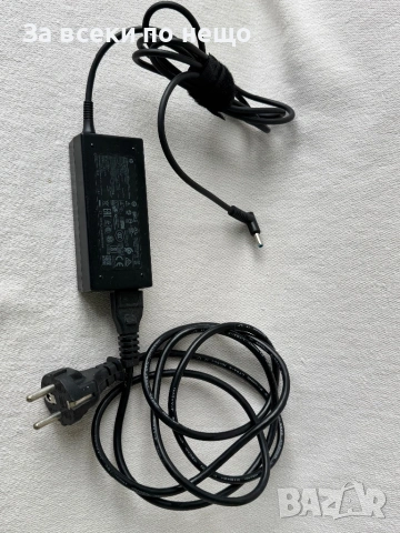 Оригинално зарядно за лаптоп HP 19.5V 3.33A Синя букса , зарядно hp