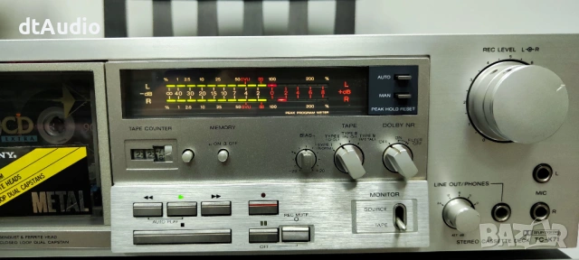 Триглав касетен дек, Sony TC-K71, снимка 7 - Декове - 54915826