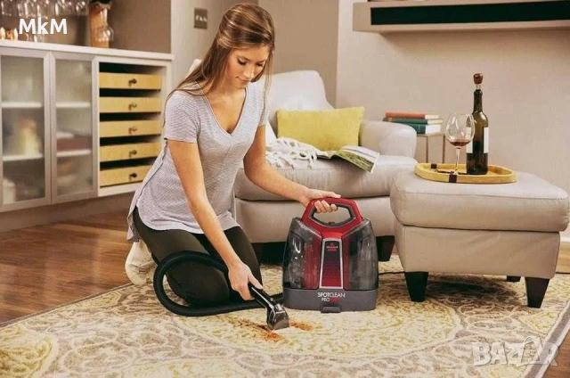 Нова BISSELL SpotClean Pro Heat - Мощна перяща прахосмукачка за почистване на петна , снимка 4 - Прахосмукачки - 55251873