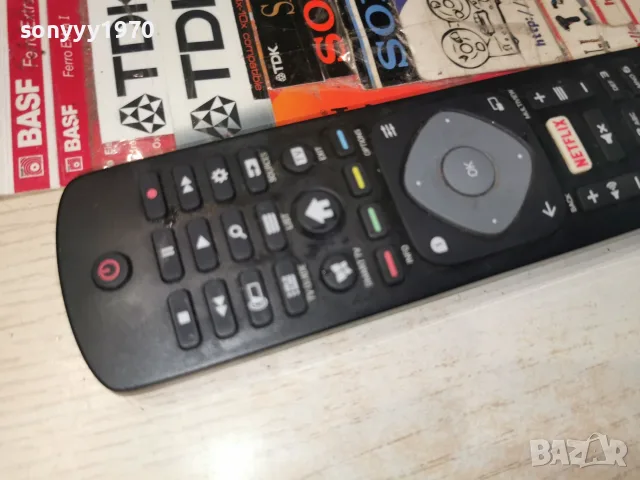 PHILIPS NETFLIX SMART TV REMOTE-ВНОС SWISS 2807260933, снимка 3 - Дистанционни - 55439542