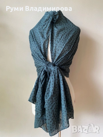 Шал Beck Sondergaard от коприна, вълна, памук, модал и кашмир/ различни видове , снимка 8 - Шалове - 54198580