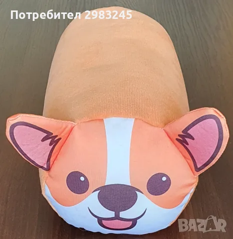 Цилиндрична възглавница "Мече" за колена или врат