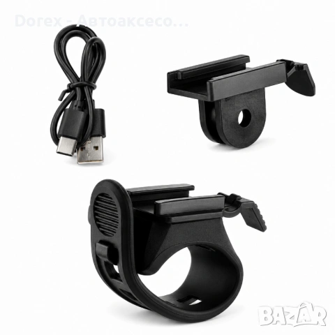 LED фар за велосипед USB Type-C, снимка 3 - Аксесоари за велосипеди - 54539647