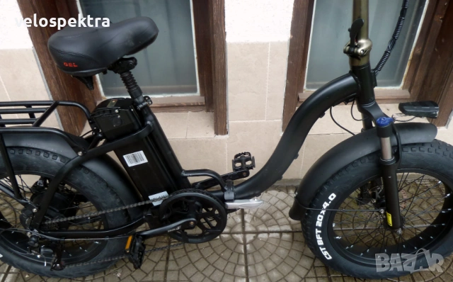 Електрически ФАТ  Е-Байк - сгъваем "пони" !  50 км.ч. !, снимка 14 - Велосипеди - 54282760