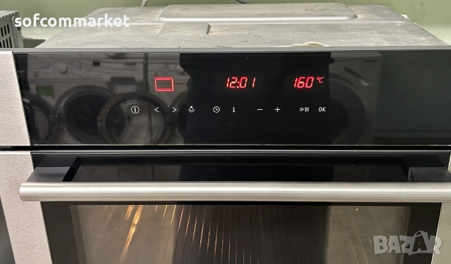 Ффурна за вграждане с телескопи SIEMENS HB370560E (втора употреба) с гаранция, снимка 3 - Печки, фурни - 55187931