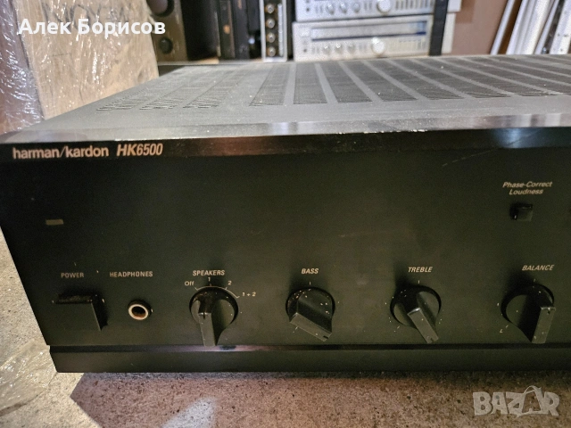 Усилвател Harman kardon HK6500, снимка 3 - Ресийвъри, усилватели, смесителни пултове - 54885133