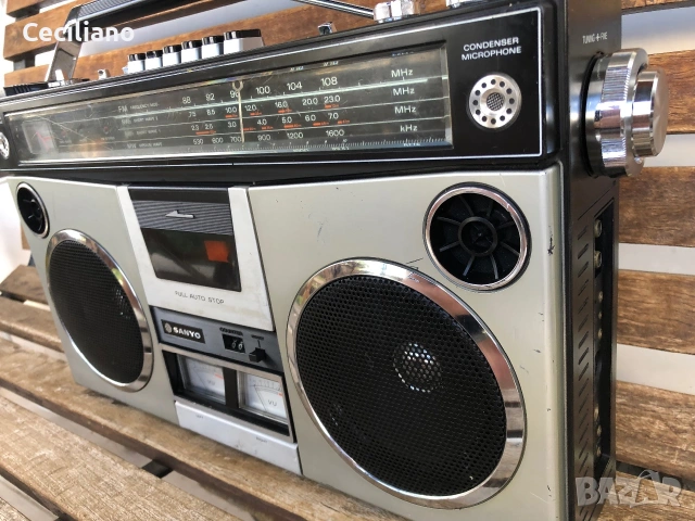 Радиокасетофон SANYO M4500K, снимка 4 - Радиокасетофони, транзистори - 55073376