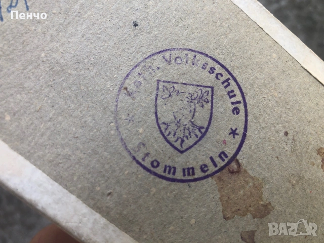 стар мини микроскоп /училищно пособие/ - GERMANY, снимка 11 - Антикварни и старинни предмети - 54986460