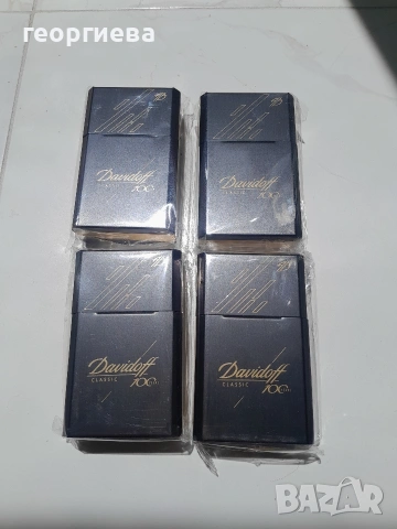 метални табакери Давидофф,Davidoff