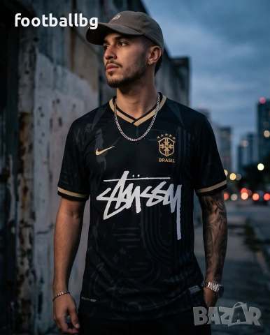 BRAZIL 🖤⚽️ мъжка футболна тениска НОВО 2026-27 година 