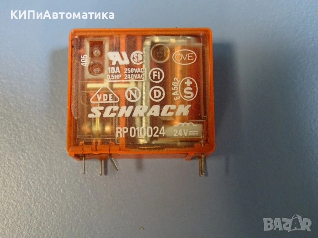 реле SCHRACK RP010024 Relay 250VAC 8A, снимка 2 - Резервни части за машини - 54425624