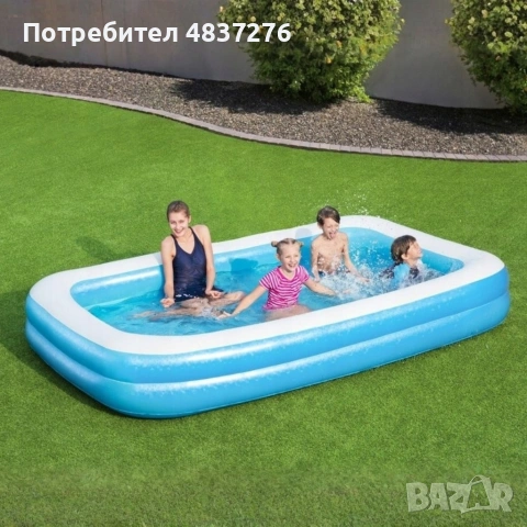 Надуваем семеен басейн, снимка 2 - Басейни и аксесоари - 55014086