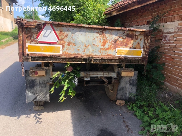 Ремарке за трактор 4тона, снимка 3 - Селскостопанска техника - 54778624