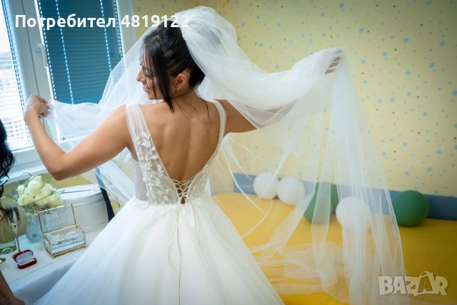 Булчинска рокля, снимка 5 - Сватбени рокли - 54443580