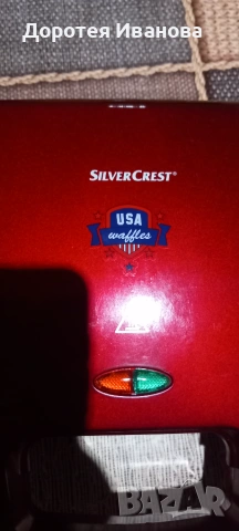 Гофретник Silver Crest, снимка 4 - Гофретници - 55092060