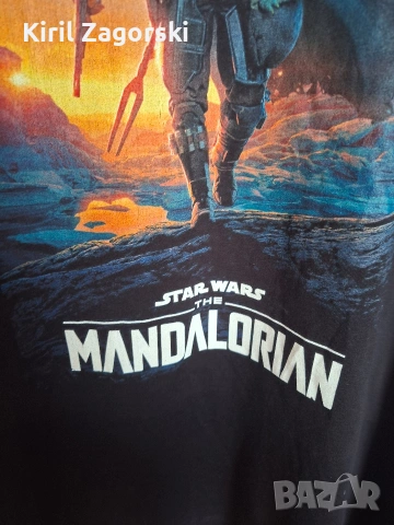 Фланелка Mandalorian Star Wars, снимка 2 - Тениски - 55263614