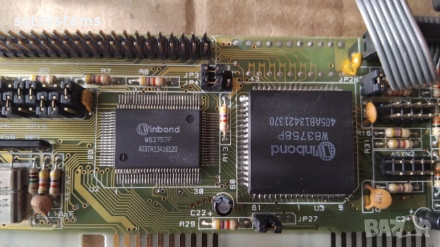 Winbond W83757F Multi Controller 16-bit ISA IDE FLOPPY COM Print Card, снимка 7 - Други - 54009127