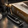 Професионална машинка Kemei KM-1571 - За коса и брада с LCD дисплей, USB Type-C, 7000 RPM и до 270 м, снимка 2