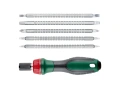 Parkside отвертка с тресчотъчен механизъм и дълги двустранни битове, снимка 1
