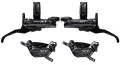 Комплект спирачки Shimano Deore XT BL-M8200/BR-M8220 4-бутални L.1000mm/1700mm, снимка 1
