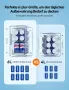 AstroAI 2-в-1 мини хладилник 6 L Охлаждане и загряване 12V/220V – Черен, снимка 5