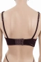 Комплект бельо Hunkemöller – сутиен 75C и бикини XL, дантела в тъмнокафяв цвят, снимка 5
