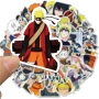 Комплект стикери Naruto Shippuden – 50 броя PVC водоустойчиви лепенки с UV защита | За лаптоп 10170, снимка 3