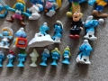 Огромна колекция смърфовете The Smurf, фигурки смърфчета Kinder, стики, снимка 10