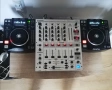 Mixer Behringer и два плеара Denon, снимка 1