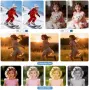 Нов Компактен дигитален фотоапарат 4K 48MP за влогове, деца и начинаещи, снимка 4