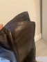 Високи дамски тъмно кафяви ботуши номер 39, снимка 6