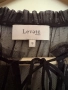 Черна прозрачна блуза Levete Room на точки (Размер S), снимка 5