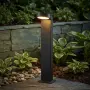 LED Градинска Лампа 18W – Външен Осветителен Стълб 60 см, Модерен Дизайн, Черен, снимка 1