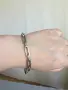 JL Маркова Гривна от Стомана Дамска Мъжка Унисекс Гривна Плетена Модерна, снимка 13