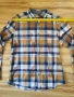 Карирана мъжка риза Esprit Slim Fit синьо и кафяво размер L 100% памук, снимка 9