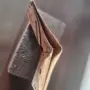 Ретро портфейл винтидж естествена кожа ръчна изработка идеален подарък, снимка 6