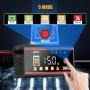 Нова 15A 12V смарт зарядно за акумулатор LCD LiFePO4 AGM GEL кола автомобил, снимка 6