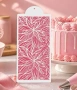 2 зездни цветя цвете стенсил шаблон за спрей торта украса Scrapbooking, снимка 3