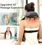 Безжичен, преносим 4D Shiatsu масажор, снимка 5