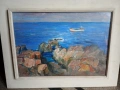 стара Картина художник Любо Иванов (1911–1974)  Любомир Иванов , снимка 2