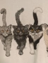 Тениска 90s Mens Cat Butt , снимка 5