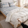 Капитониран чаршаф от нетъкана материя 1,80 x 2,00 м + 2 калъфки + Подарък Зимен юрган с овча вълна , снимка 2
