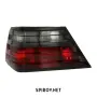 Стопове Hella Mercedes W124 Фейслифт E500 / 500E Чочоне червени със сив мигач, снимка 2