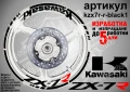 Kawasaki ZX-7R кантове и надписи за джанти, снимка 2