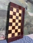 Шах и табла от дърво метални фигури., снимка 5
