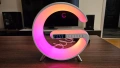 G shape RGB блутуут колонка и wireless charger 15w, снимка 4