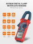 AstroAI клещи мултицет Auto Range NCV 2000 counts, снимка 2
