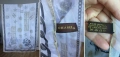 Chanel Дамски Шал Шанел Прозрачен Лого Символи Бял Бежов Черен , снимка 2