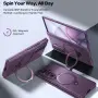TORRAS Ostand Q3 Spin Series за Samsung Galaxy Z Fold8 Ultra Магнитен PC TPU Калъф с 360° Въртяща Ст, снимка 11